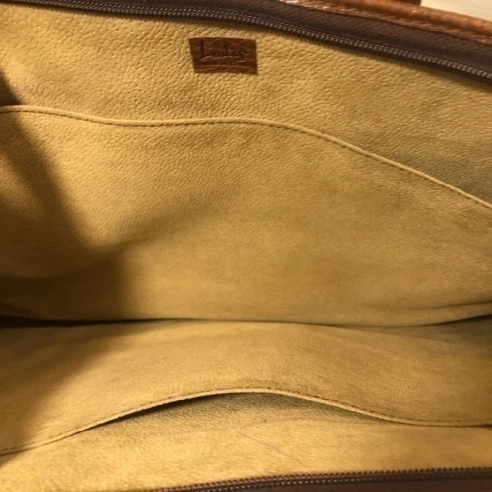 Lodis by Loewe made in Spain vintage briefcase